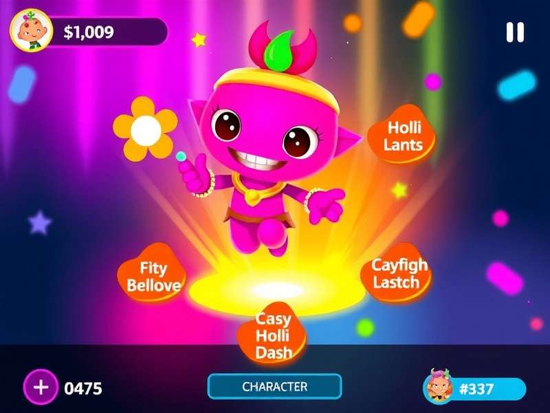 Glowing Holi Dash community tournament